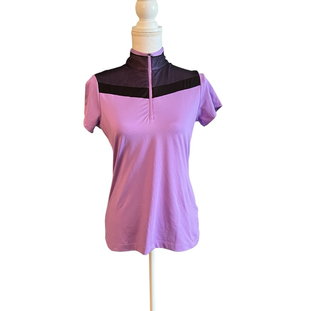 EP Pro short sleeve golf quarter zip top Size Small